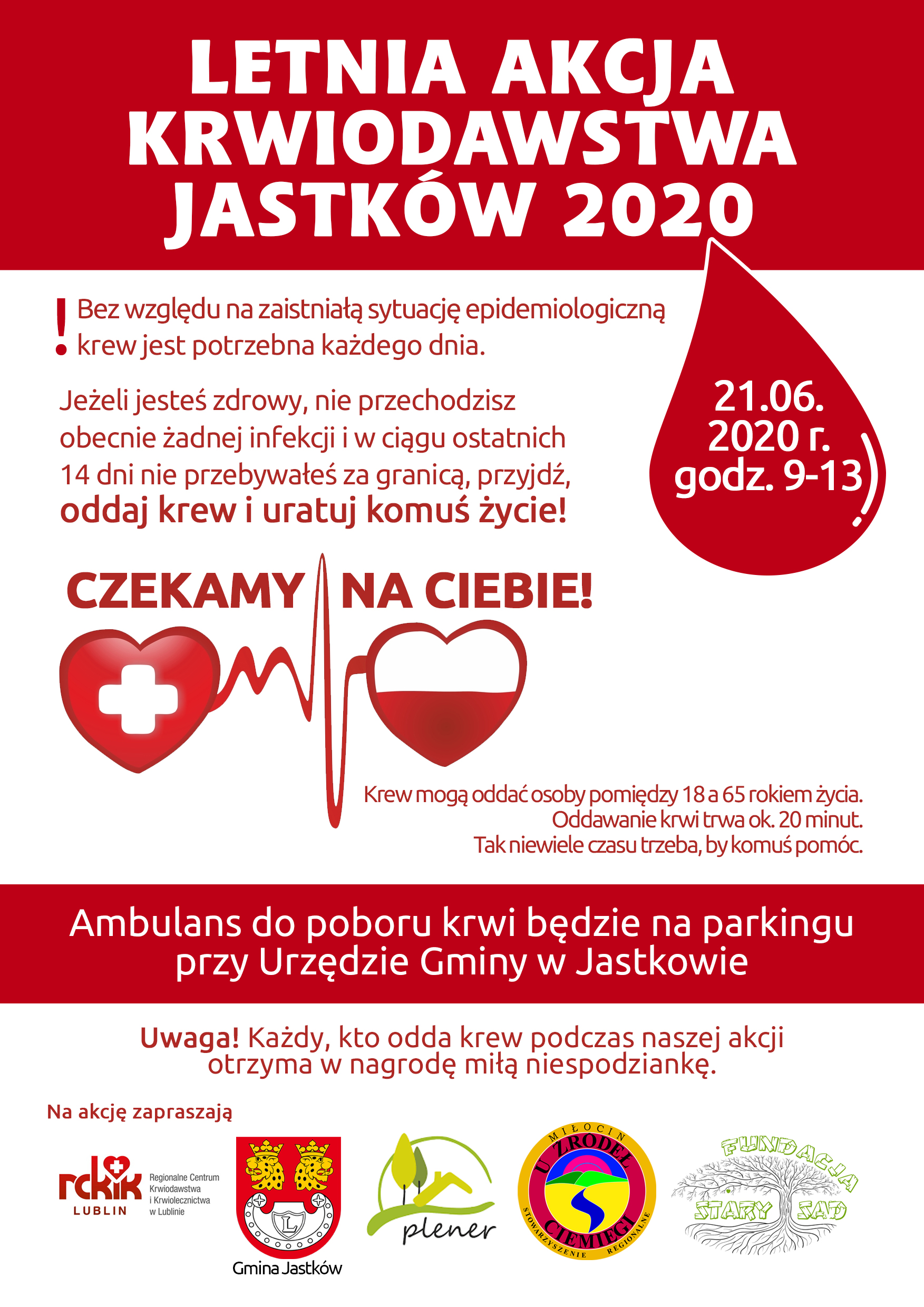 plakat krwiodawstwo2020